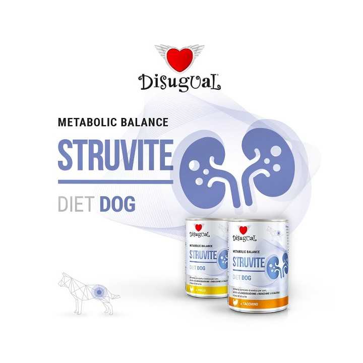 Disugual Diet Dog Struvite Pollo 400 Gr.