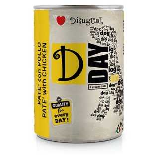 Disugual Dog D-Day Adult Pollo 400 Gr.