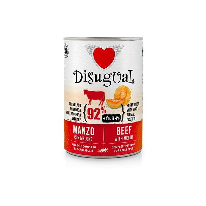 Disugual Dog Fruit Adult Manzo & Melone 400 Gr.