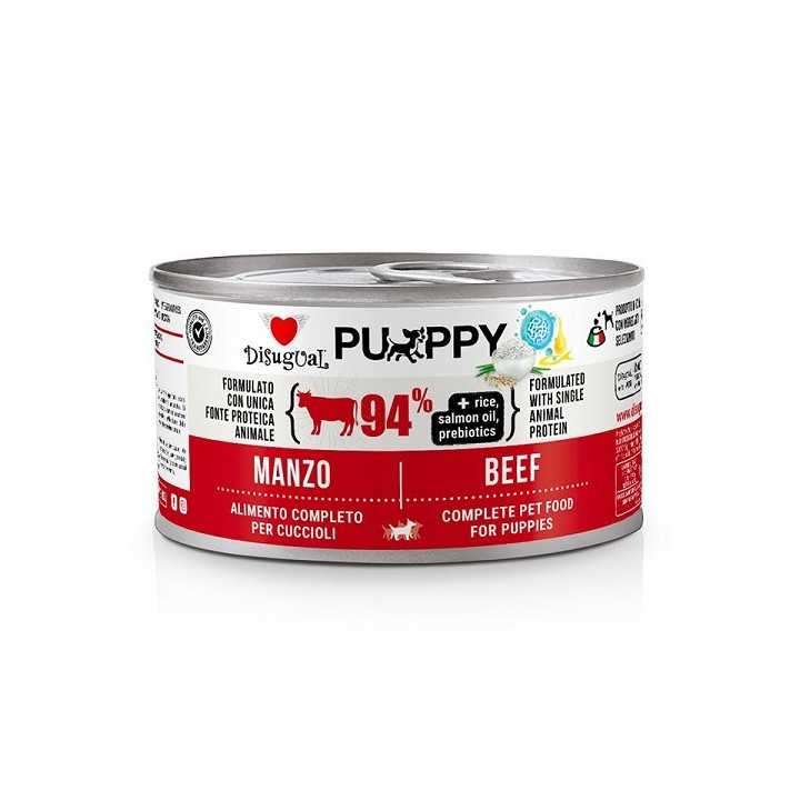 Disugual Dog Puppy Manzo 150 Gr.