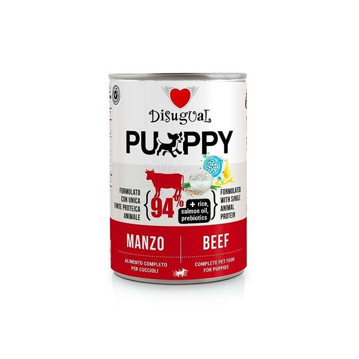 Disugual Dog Puppy Manzo 400 Gr.