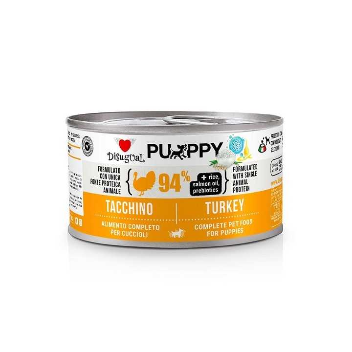 Disugual Dog Puppy Tacchino 150 Gr.