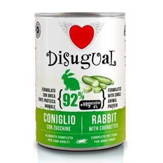 Disugual Dog Vegetable Coniglio & Zucchine 400 Gr.