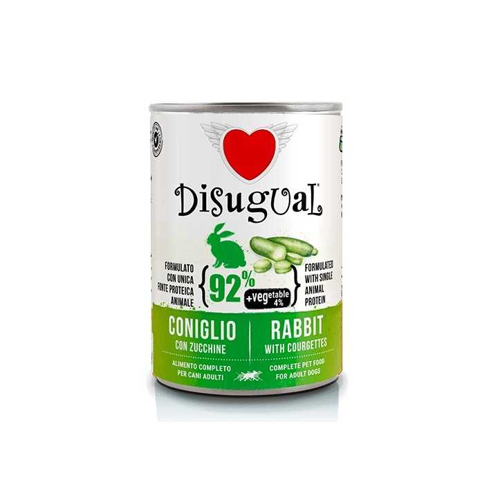 Disugual Dog Vegetable Coniglio & Zucchine 400 Gr.