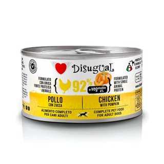 Disugual Dog Vegetable Pollo & Zucca 150 Gr.
