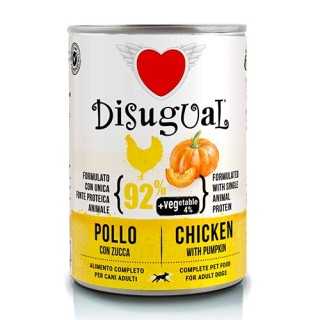 Disugual Dog Vegetable Pollo & Zucca 400 Gr.