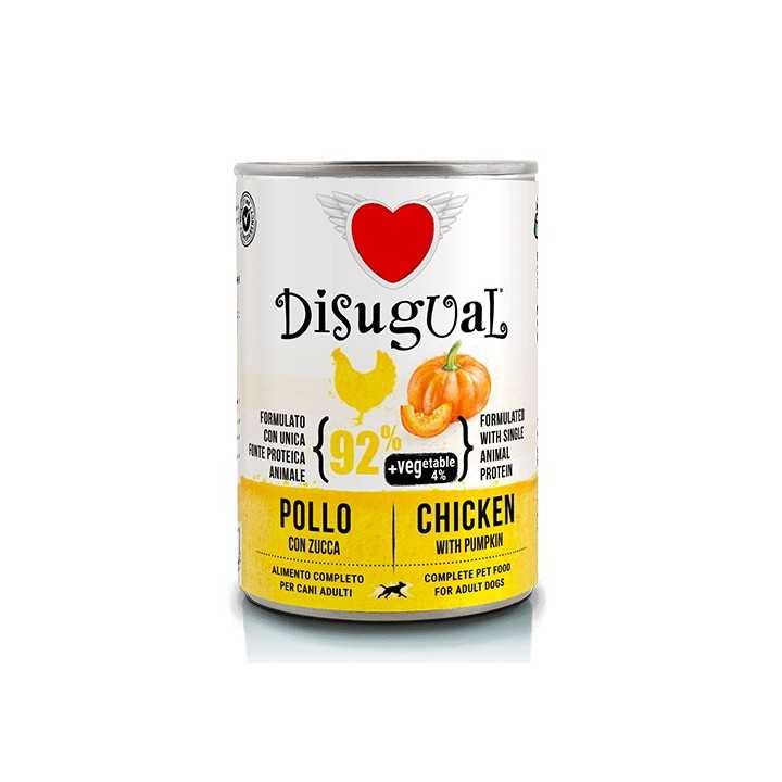 Disugual Dog Vegetable Pollo & Zucca 400 Gr.