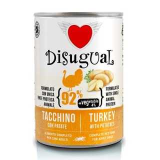 Disugual Dog Vegetable Tacchino & Patate 400 Gr.