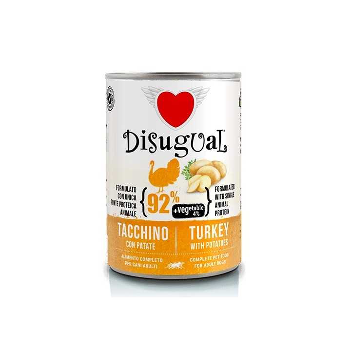 Disugual Dog Vegetable Tacchino & Patate 400 Gr.