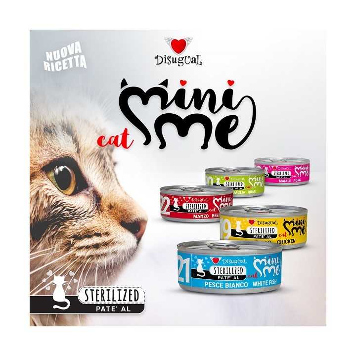 Disugual Mini-Me 20 Sterilized Pate' Quaglia 85 Gr.