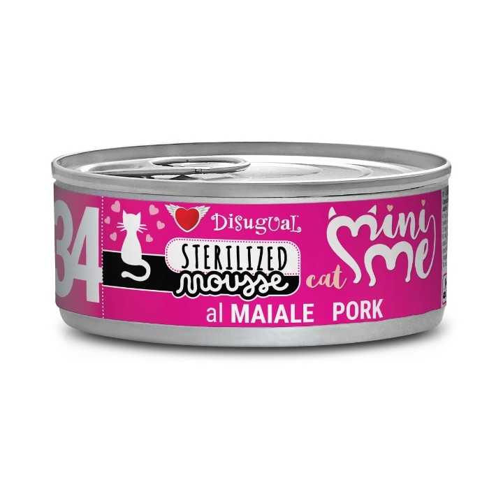 Disugual Mini-Me 34 Sterilised Mousse Maiale 85 Gr.