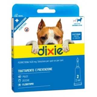 Dixie Spot-On Antiparassitario Per Cani (Maggiore15 Kg.) 2 Pipette