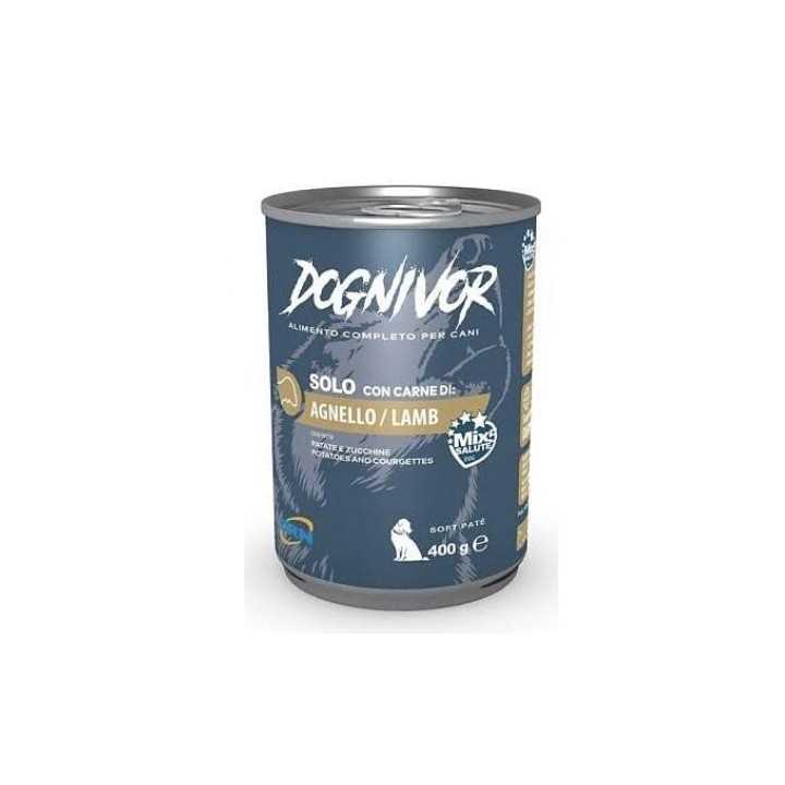 Dognivor Adult Agnello, Patate & Zucchine 400 Gr.