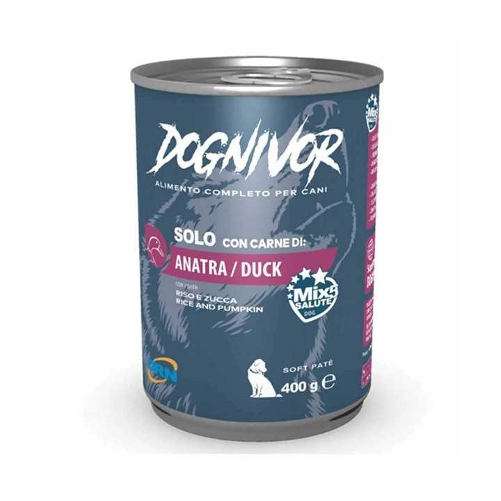 Dognivor Adult Anatra, Riso & Zucca 400 Gr.