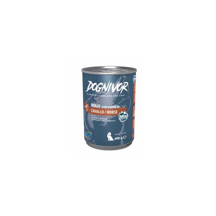 Dognivor Adult Cavallo, Patate & Carote 400 Gr.