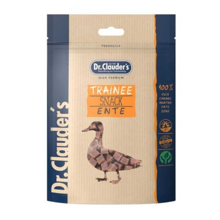 Dr Clauder'S Trainee Snack Cubetti 100% Anatra 80 Gr.