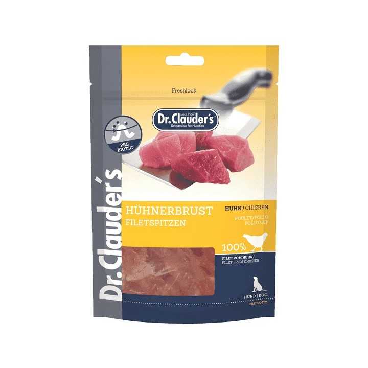Dr Clauder'S Trainee Snack Strisce Di Filetto 100% Pollo 80 Gr.