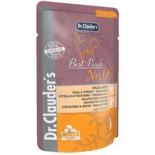 Dr.Clauder'S Cat Premium Vitello & Tacchino In Salsa 100 Gr.