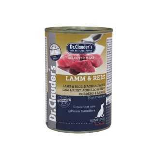 Dr.Clauder'S Dog Selected Meat Agnello & Riso 800 Gr.