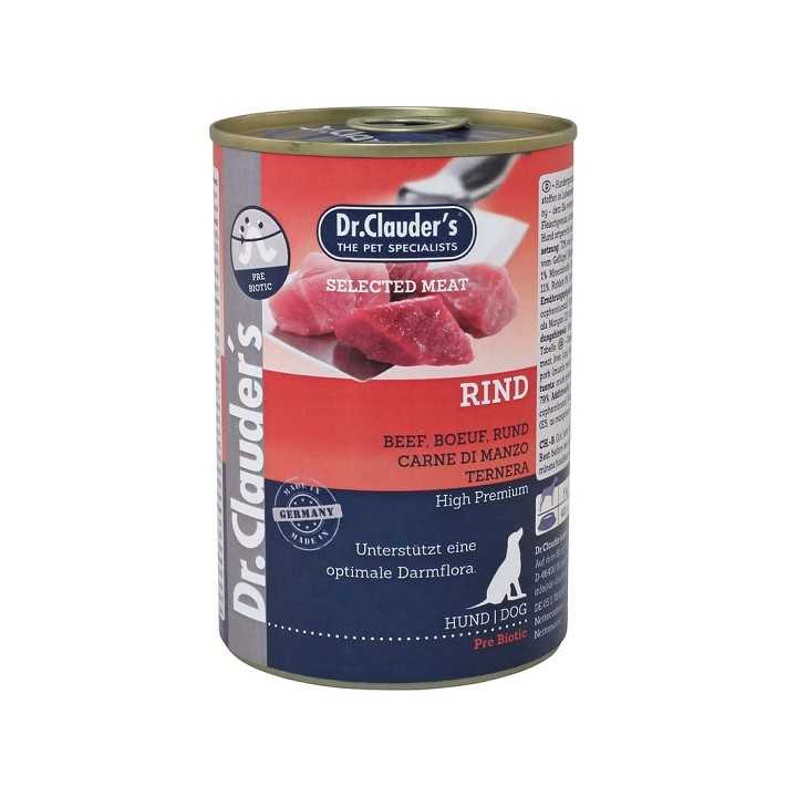 Dr.Clauder'S Dog Selected Meat Carne Di Manzo 800 Gr.