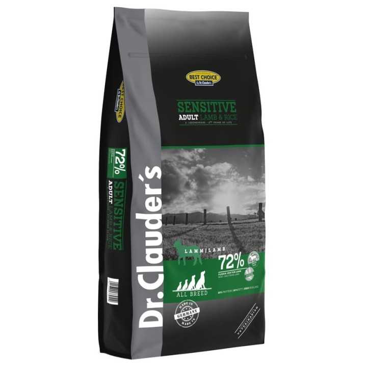 Dr.Clauder'S Dog Sensitive Adult Agnello & Riso 350 Gr.