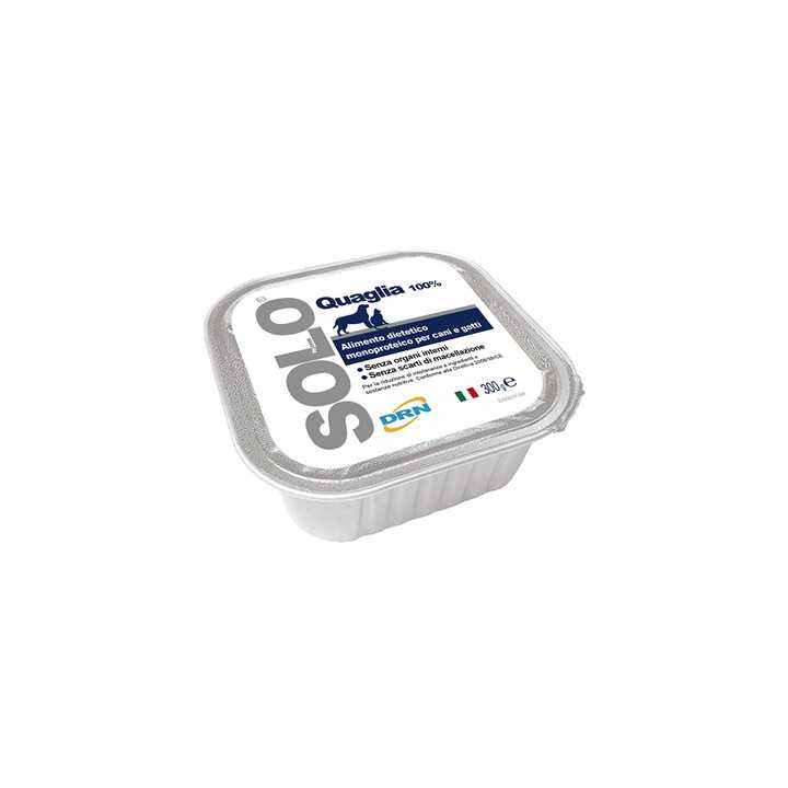 Drn Solo Quaglia 100% Monoproteico 300 Gr.