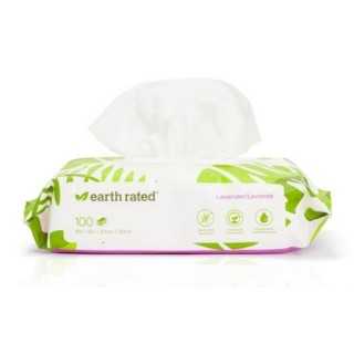 Earth Rated Salviette Bio Profumo Lavanda 100 Pz.