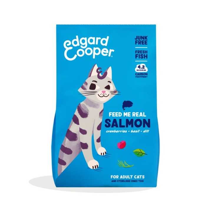 Edgard&Cooper Cat Adult Salmone 325 Gr.