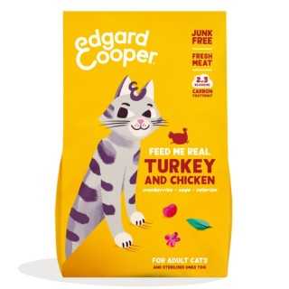 Edgard&Cooper Cat Adult Tacchino & Pollo 2 Kg.