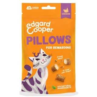 Edgard&Cooper Cat Pillows Snack Pollo 60 Gr.