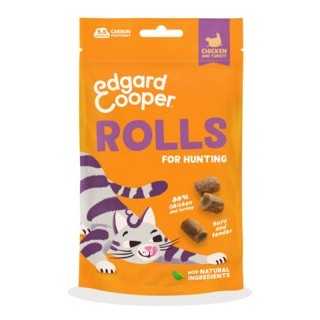Edgard&Cooper Cat Rolls Snack Pollo & Tacchino 45 Gr.