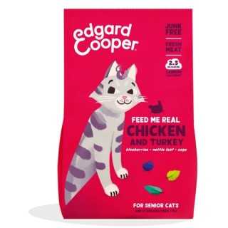 Edgard&Cooper Cat Senior Tacchino & Pollo 2 Kg.
