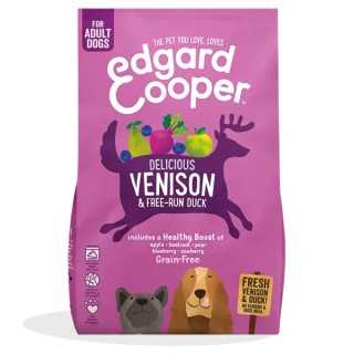 Edgard&Cooper Dog Adult All Breeds Cervo & Anatra 700 Gr.
