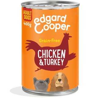 Edgard&Cooper Dog Adult Pollo & Tacchino 400 Gr.