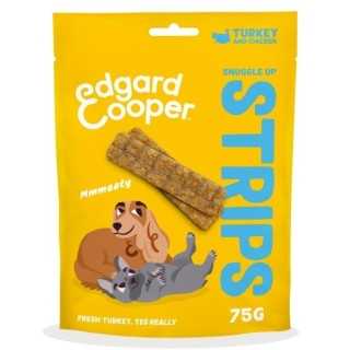 Edgard&Cooper Dog Adult Strips Tacchino 75 Gr.
