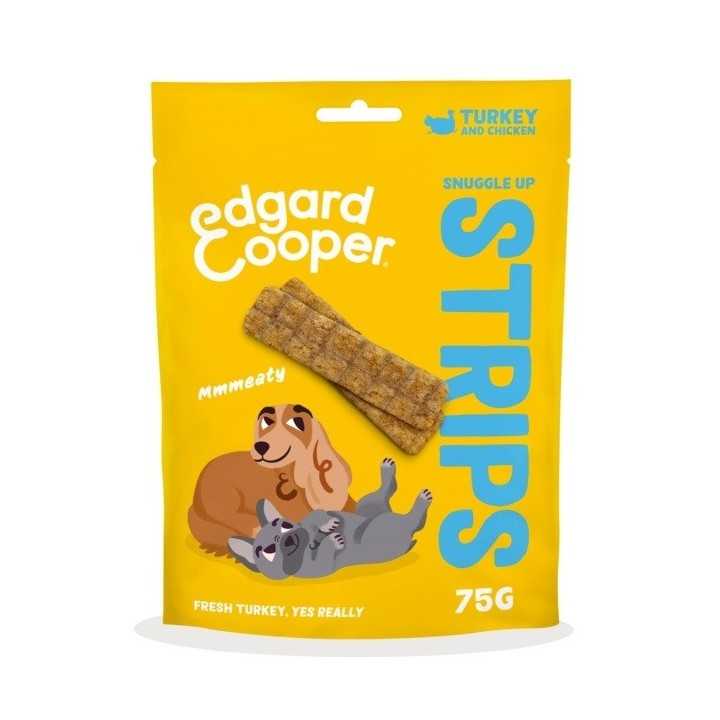 Edgard&Cooper Dog Adult Strips Tacchino 75 Gr.