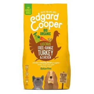 Edgard&Cooper Dog Bio Adult All Breeds Tacchino & Pollo 2,5 Kg.