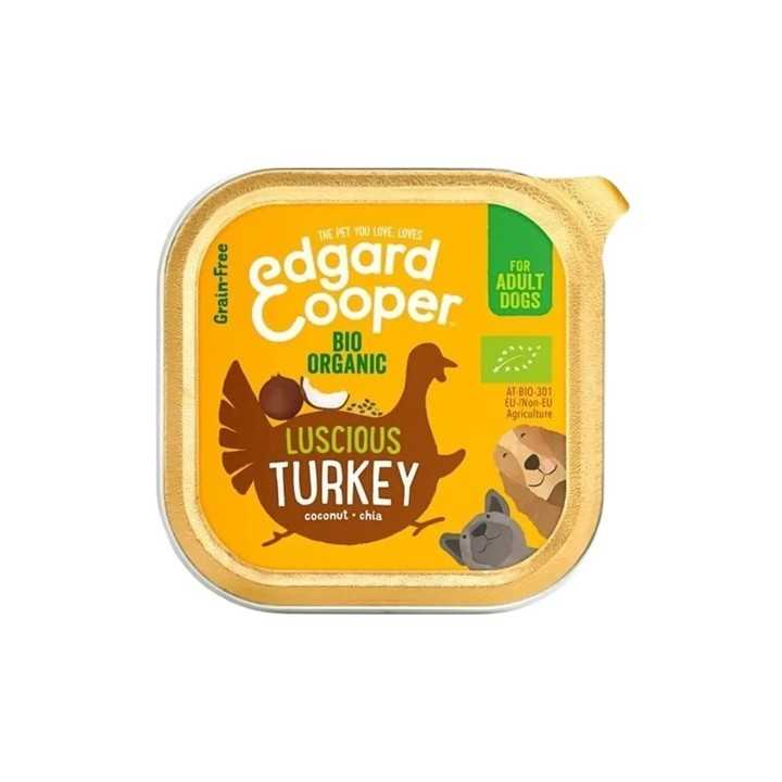 Edgard&Cooper Dog Bio Adult Tacchino 100 Gr.