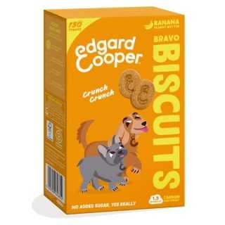 Edgard&Cooper Dog Bravo Biscuits Banana & Burro D'Arachidi 400 Gr.