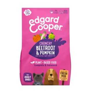 Edgard&Cooper Dog Plant Based Adult Barbabietola & Zucca 2,5 Kg.
