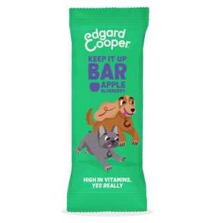 Edgard&Cooper Dog Snack Barretta Mela & Miritlli 30 Gr.