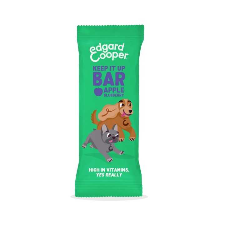 Edgard&Cooper Dog Snack Barretta Mela & Miritlli 30 Gr.
