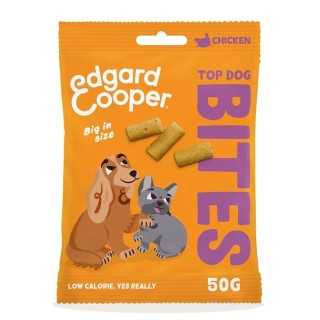 Edgard&Cooper Dog Snack Top Bites Pollo Tg. Large 50 Gr.