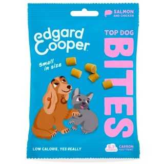 Edgard&Cooper Dog Snack Top Bites Salmone Tg. Large 50 Gr.