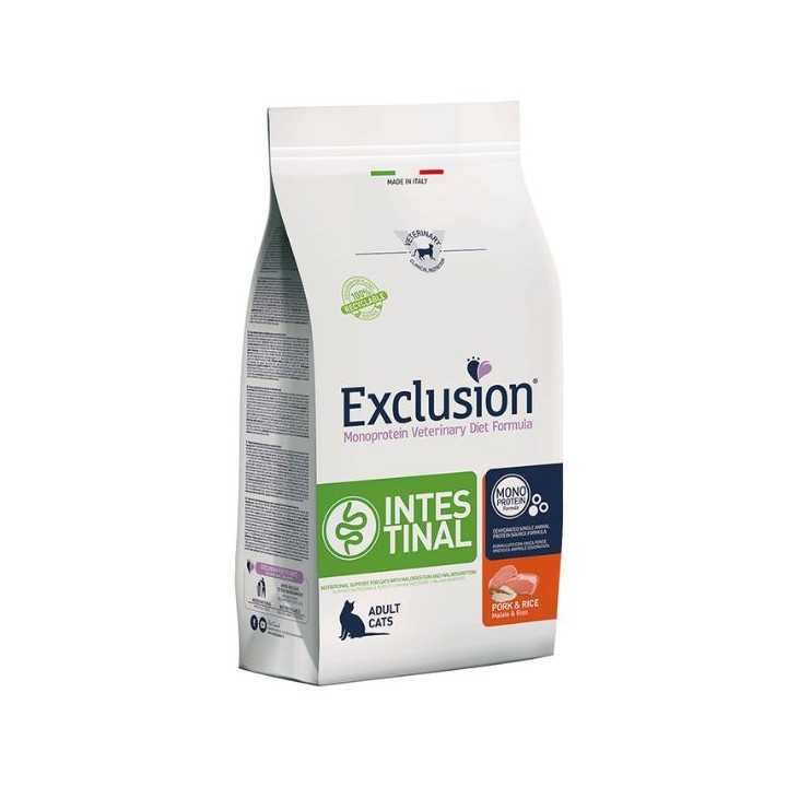 Exclusion Cat Diet Intestinal Maiale & Riso 300 Gr.