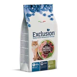 Exclusion Cat Monoprotein Adult Giant Sterilized Pollo 1,5 Kg.