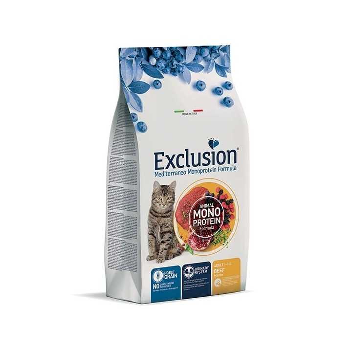 Exclusion Cat Monoprotein Adult Manzo 300 Gr.