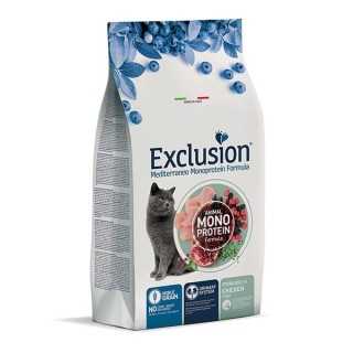 Exclusion Cat Monoprotein Adult Sterilized +7 Pollo 1,5 Kg.
