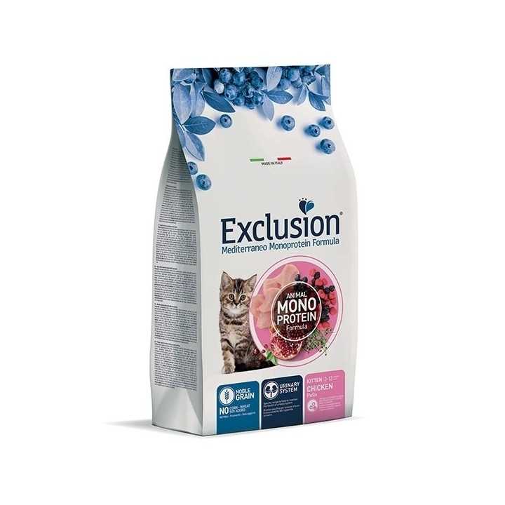 Exclusion Cat Monoprotein Kitten Pollo 1,5 Kg.