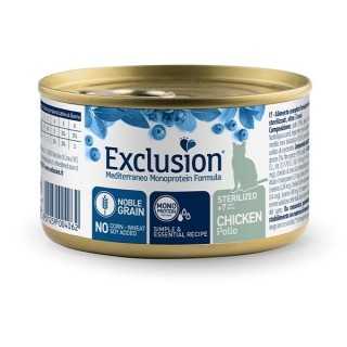 Exclusion Cat Sterilised 7+ Monoprotein Pollo 85 Gr.